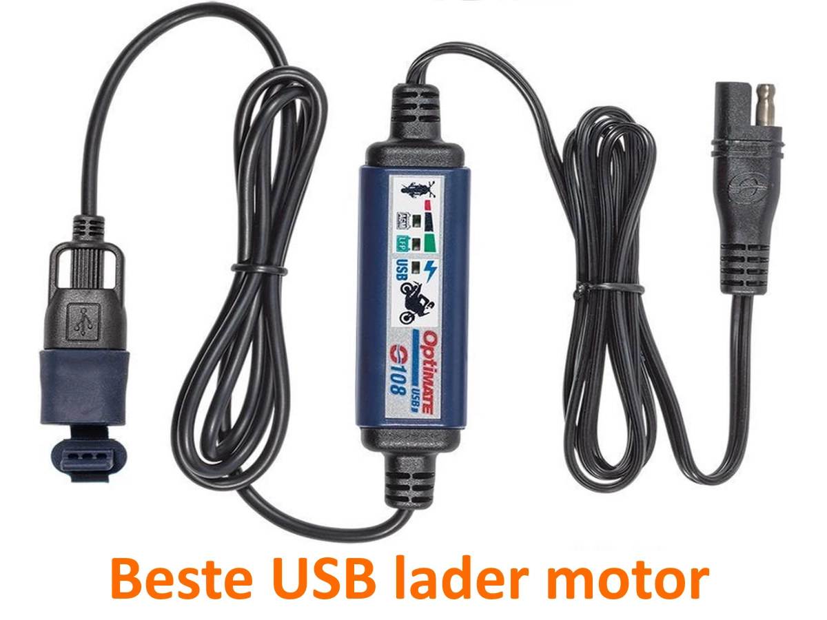 Hassy Th Elastisch Beste USB lader motor - Motorblog